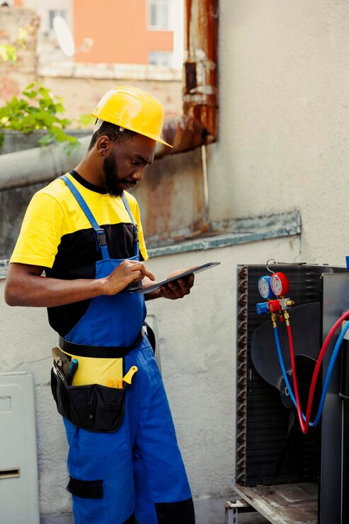 expert-repairman-doing-condenser-investigations-filter-replacements-necessary-fixes-prevent-major-breakdowns-proficient-worker-checking-up-hvac-system-writing-findings-clipboard_482257-65742